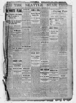Seattle Star Newspaper February 27, 1899 kapağı