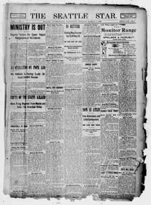 Seattle Star Newspaper March 1, 1899 kapağı