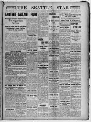 Seattle Star Newspaper March 15, 1899 kapağı