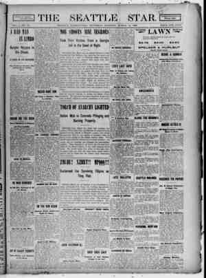 Seattle Star Newspaper March 16, 1899 kapağı