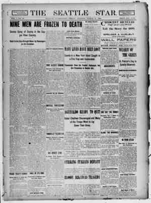 Seattle Star Newspaper March 17, 1899 kapağı