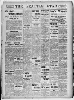 Seattle Star Newspaper March 28, 1899 kapağı