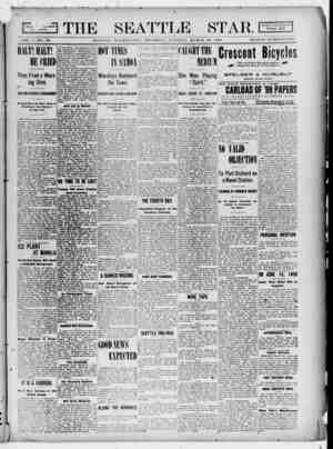 Seattle Star Newspaper March 30, 1899 kapağı