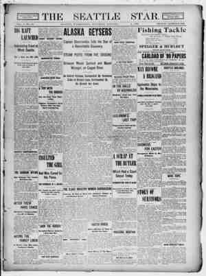 Seattle Star Newspaper April 1, 1899 kapağı