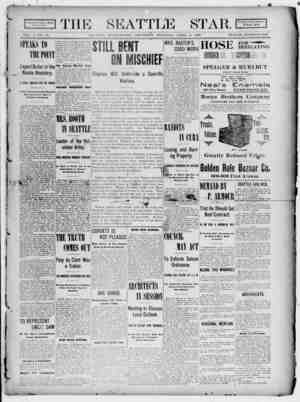 Seattle Star Newspaper April 6, 1899 kapağı