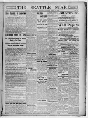 Seattle Star Newspaper April 13, 1899 kapağı