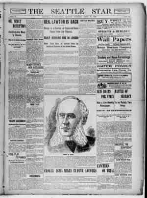 Seattle Star Newspaper April 17, 1899 kapağı