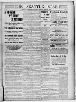 Seattle Star Newspaper April 29, 1899 kapağı