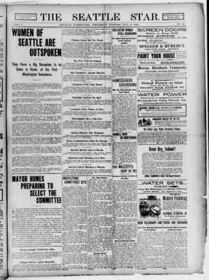 Seattle Star Newspaper May 3, 1899 kapağı