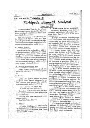    1Ğit 1,/ Bayı 1 İlmı ve Tarıhı Teikıkler 11 Turicayede donmelık tarıhçesz Yaza.n B . Istanbulda Doktoı Ubeyt bey ile...