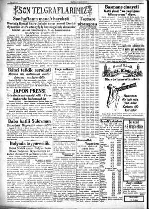    İSON TELGR Son haftanın manalı EMA İstanbul, 12 (S.Ç ) — Halkimadde tespit olunmaktadır. Bu hırkasının teşkilâk için...