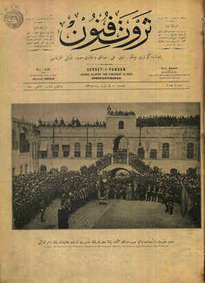 Servet-i Fünun Dergisi 16 Mart 1892 kapağı