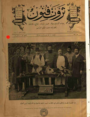Servet-i Fünun Dergisi 17 Kasım 1892 kapağı