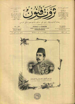 Servet-i Fünun Dergisi 13 Temmuz 1893 kapağı