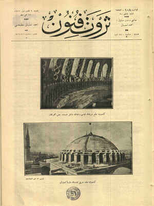 Servet-i Fünun Dergisi 9 Aralık 1926 kapağı