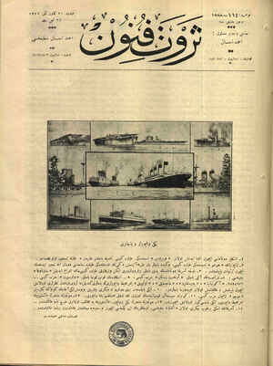 Servet-i Fünun Dergisi 20 Ocak 1927 kapağı