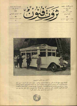 Servet-i Fünun Dergisi 24 Şubat 1927 kapağı