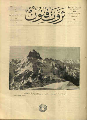 Servet-i Fünun Dergisi 3 Mart 1927 kapağı