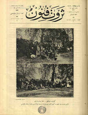 Servet-i Fünun Dergisi 28 Nisan 1927 kapağı