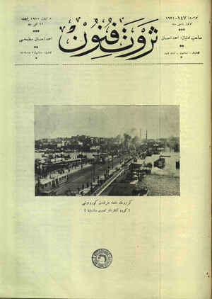 Servet-i Fünun Dergisi 8 Eylül 1927 kapağı