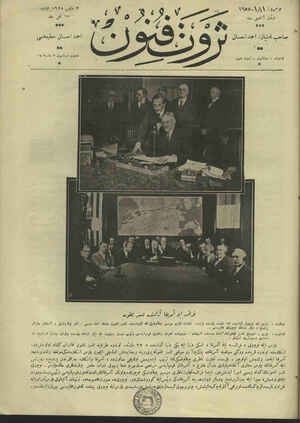 Servet-i Fünun Dergisi 3 Mayıs 1928 kapağı