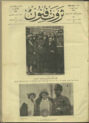 Servet-i Fünun Dergisi 24 Mayıs 1928 kapağı