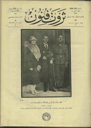 Servet-i Fünun Dergisi 31 Mayıs 1928 kapağı
