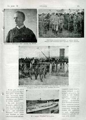  No. 1696: İl UYANIŞ 171 Eski Emden krovazörü komandan ve zabitanı 1916 da Almanya sefiri tarafından erkânı hükümete taktim