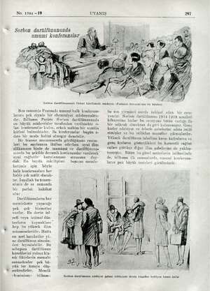  * No. 1704 —19 Sorbon darülfünununda umumi konferanslar e UYANIŞ Sorbon darültünununda Dekart kürsüsünde müderris «Fortunat