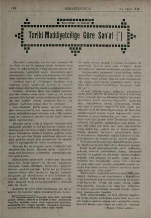    i “SERVETİFÜNUN . çer di No, 1823—138 Secislogic ve Samat .2 : Tarihi mi Göre Sanat LE Margisme'i anlayanlar için bu bahsi