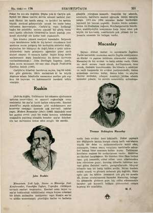  No. 1861 — 176 akat bu son söz değildir. Şüphe yok ki Cariyle çok feyizli bir ilham tesirile devrin umumi tarihini yaz- mak