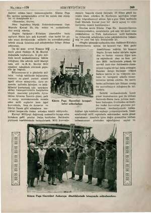  No.1864—179 dairesi erkânı hazır bulunmuşlardır. Kâzim Paşa Hz. açılma pm ma evvel bir nutuk irat etmiş ler ve demişlerdir