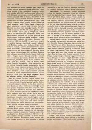  No.1901—216 SERVETİFÜNUN 123 Hele Amerika son derece harekete geçti, hayali Ta- kamlar üstünde yükeeltilen borsa faaliyetleri