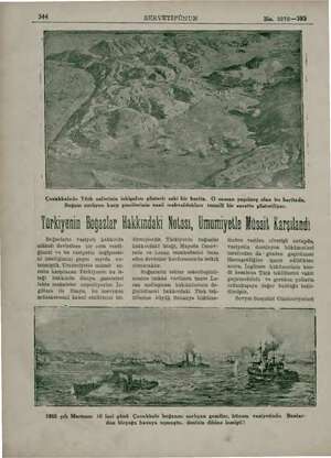  FT SERVETİFÜNUN Ne. 2070—385 Çanakkalede Türk zaferinin inkişafını gösterir eski bir harita. O zaman yapılmış olan bu...