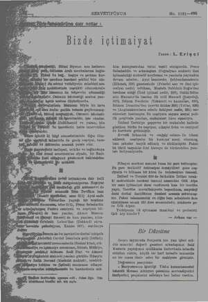  SERVETİFÜNUN Eh No, 21ğ1—496 eljdeğtüne dair notlar : Hilmi Ziyanın aua hatlarını Aalihaldek Arab menbalarına bağlse bu bağ..