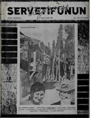 Servetifunun (Uyanış) Dergisi 23 Şubat 1939 kapağı