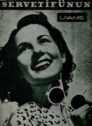 Servetifunun (Uyanış) Dergisi 14 Aralık 1939 kapağı