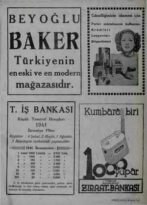    3 Kk Y O Ğ L U N Güzelliğinizi “ilymlğ gü Pertev müstahzaratı kullanınız. Türkiyenin en eski ve en modernl mağazasıdır....