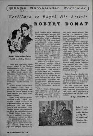    (sinema Dünyasından Portrele r Centilmen ve Büyük Bir Artist: Robert Donat ve Jean Parker “Satılık hayaletler, filminde...