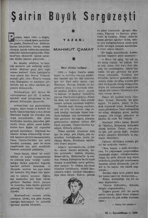    Şairin Pp ariste, başta 1885 - e Doğru, nakl Verlalpis olmak üzere, sanbolist- ler grubu, Rimbaud'nun dehâsına hayran...