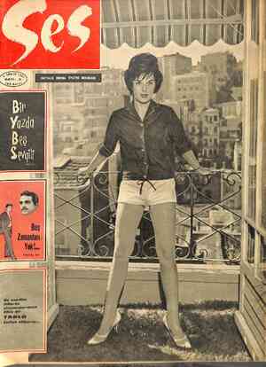 Ses Dergisi 2 Aralık 1961 kapağı