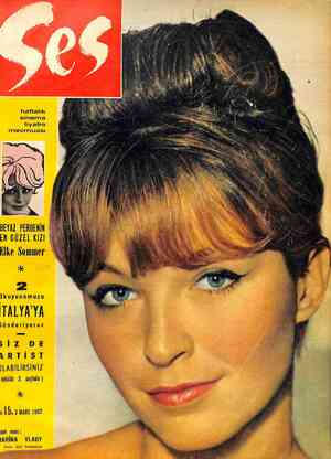 Ses Dergisi 3 Mart 1962 kapağı