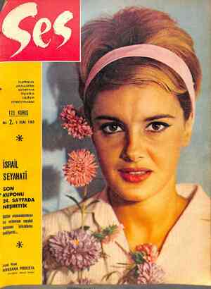 Ses Dergisi 5 Ocak 1963 kapağı
