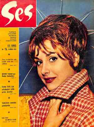 Ses Dergisi 6 Nisan 1963 kapağı