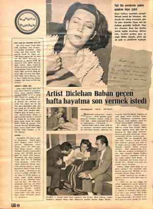  EDİZ HUN İLK FİLMİNE BAŞLADI SES 1963 Kapak Yıldızı EDİZ HUN, And-Pesen Film firmaları- nın birlikte çevirdikleri «Genç...