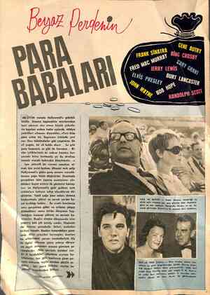  VU ; e0 Ü” FRRy Lewis EVİş » BURT ? PREg LANCA İg K $ p S Şannaen sCtT BFTÜN mesele Hollywood'a gidebil- mekte. Sinema...