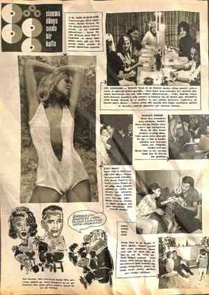  © DA JAMES BÖND'UN ESERİ Sinemanın genç şöhret adayi rından Marilyn Richatds, bü- tün dünyada sinema mecimva- yTarında <ik