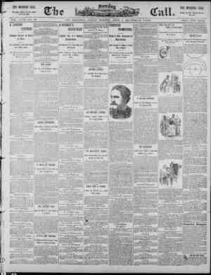 The Morning Call (San Francisco) Newspaper 6 Nisan 1890 kapağı