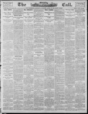 The Morning Call (San Francisco) Newspaper 19 Nisan 1890 kapağı