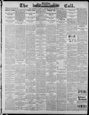 The Morning Call (San Francisco) Newspaper 6 Mayıs 1890 kapağı